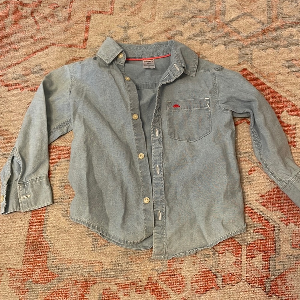 Denim 2T toddler shirt